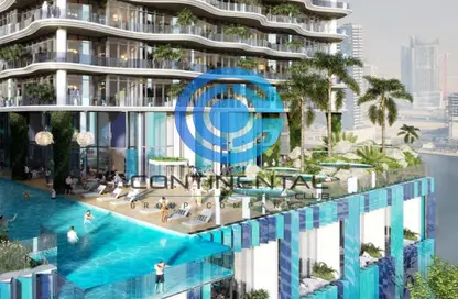 Apartment - 1 Bathroom for sale in Chic Tower - Business Bay - Dubai