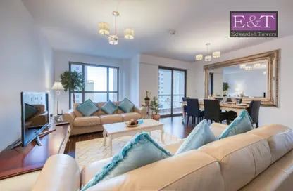 Apartment - 3 Bedrooms - 3 Bathrooms for rent in Murjan 5 - Murjan - Jumeirah Beach Residence - Dubai