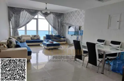 Apartment - 2 Bedrooms - 3 Bathrooms for sale in Corniche Tower - Ajman Corniche Road - Ajman