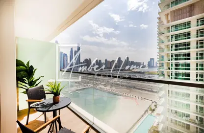 Apartment - 1 Bedroom - 1 Bathroom for rent in Marina Vista - EMAAR Beachfront - Dubai Harbour - Dubai