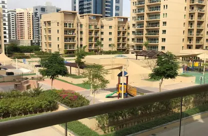 Apartment - 1 Bedroom - 1 Bathroom for rent in Al Ghozlan 1 - Al Ghozlan - Greens - Dubai