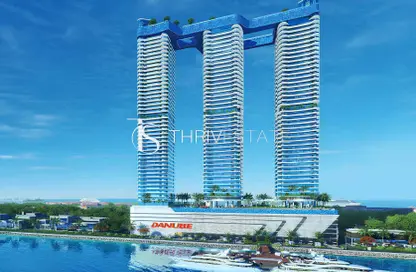 Apartment - 1 Bedroom - 1 Bathroom for sale in Oceanz 2 - Oceanz by Danube - Maritime City - Dubai