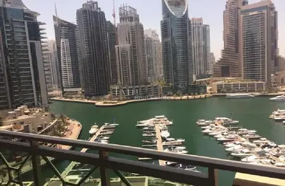 Apartment - 2 Bedrooms - 2 Bathrooms for rent in Al Anbar Tower - Emaar 6 Towers - Dubai Marina - Dubai