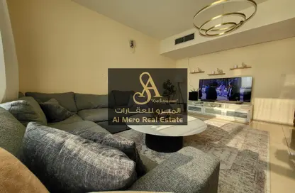 Apartment - 1 Bedroom - 2 Bathrooms for rent in Orient Tower 1 - Orient Towers - Al Bustan - Ajman