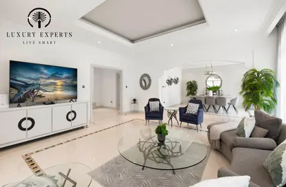 Villa - 5 Bedrooms - 5 Bathrooms for rent in Garden Homes Frond O - Garden Homes - Palm Jumeirah - Dubai