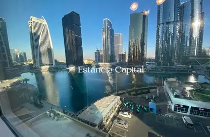 Apartment - Studio - 1 Bathroom for rent in Lake City Tower - JLT Cluster D - Jumeirah Lake Towers - Dubai