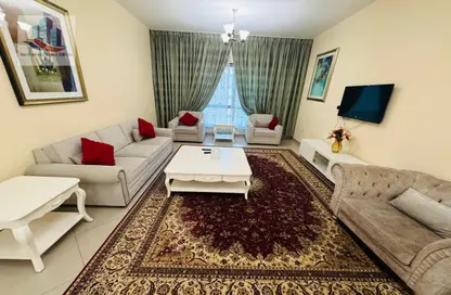 Apartment - 2 Bedrooms - 2 Bathrooms for rent in New Al Taawun Road - Al Taawun - Sharjah