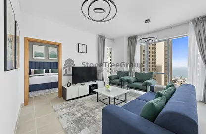 Apartment - 1 Bedroom - 1 Bathroom for rent in Attessa Tower - Marina Promenade - Dubai Marina - Dubai