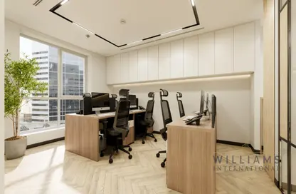 Office Space - Studio - 1 Bathroom for rent in Preatoni Tower - Lake Almas West - Jumeirah Lake Towers - Dubai