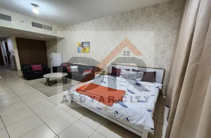 Apartment - 1 Bathroom for rent in Ajman One Tower 5 - Ajman One - Ajman Downtown - Ajman