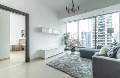 Apartment - 1 Bedroom - 2 Bathrooms for rent in Silverene Tower A - Silverene - Dubai Marina - Dubai