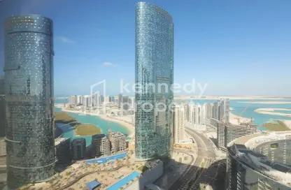 Apartment - 2 Bedrooms - 3 Bathrooms for rent in The Gate Tower 2 - Shams Abu Dhabi - Al Reem Island - Abu Dhabi