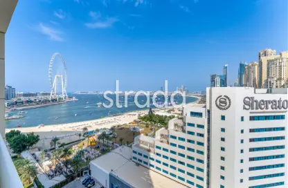 Apartment - 3 Bedrooms - 5 Bathrooms for sale in Al Bateen Residences - Jumeirah Beach Residence - Dubai