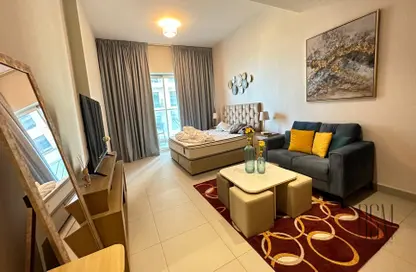 Apartment - 1 Bathroom for rent in Dune Residency - Jumeirah Village Circle - Dubai