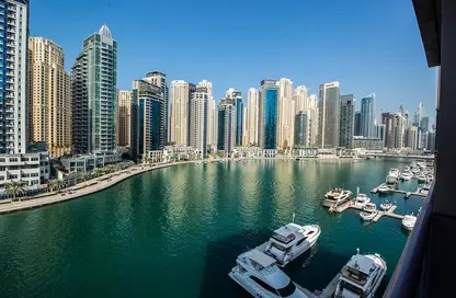 Apartment - 3 Bedrooms - 4 Bathrooms for rent in Ary Marina View Tower - Dubai Marina - Dubai