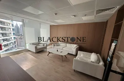 Office Space - Studio - 1 Bathroom for rent in Al Habtoor Business Tower - Dubai Marina - Dubai