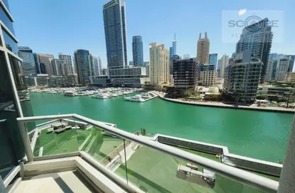 Apartment - 2 Bedrooms - 3 Bathrooms for rent in Marina Wharf 1 - Marina Wharf - Dubai Marina - Dubai