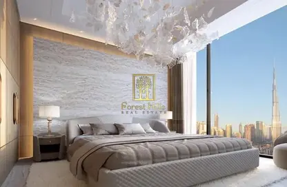 شقة - غرفة نوم - 2 حمامات للبيع في برج السماء  2 - الخليج التجاري - دبي