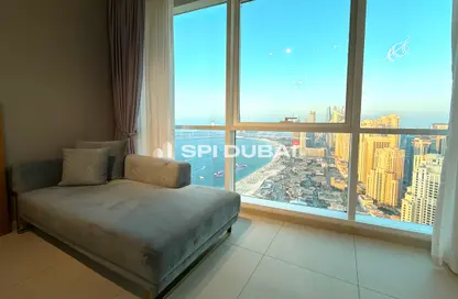 Apartment - 3 Bedrooms - 4 Bathrooms for rent in Al Bateen Residences - Jumeirah Beach Residence - Dubai