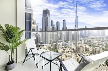 Apartment - 2 Bedrooms - 2 Bathrooms for rent in Bellevue Tower 1 - Bellevue Towers - Downtown Dubai - Dubai