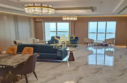 Penthouse - 4 Bedrooms - 6 Bathrooms for rent in Elite Residence - Dubai Marina - Dubai