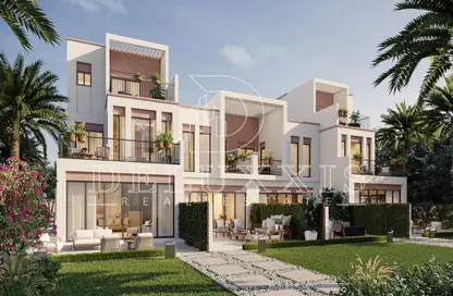 Townhouse - 3 Bedrooms - 3 Bathrooms for sale in Costa Brava 2 - Costa Brava at DAMAC Lagoons - Damac Lagoons - Dubai