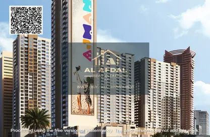 Apartment - 2 Bedrooms - 3 Bathrooms for sale in Ajman One - Phase 2 - Ajman Downtown - Ajman