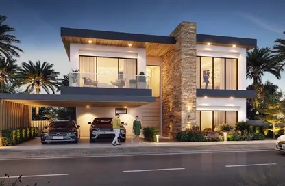 Villa - 6 Bedrooms - 7 Bathrooms for sale in Nice - Damac Lagoons - Dubai