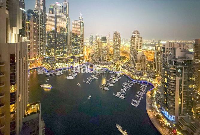 Apartment - 3 Bedrooms - 3 Bathrooms for rent in No.9 - Dubai Marina - Dubai