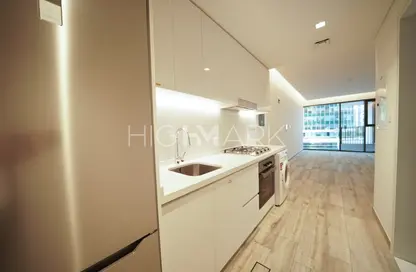 Kitchen image for: Apartment - 1 Bathroom for rent in Ahad Residences - Business Bay - Dubai, Image 1