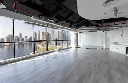 Office Space - Studio - 2 Bathrooms for rent in Lake Central - Business Bay - Dubai