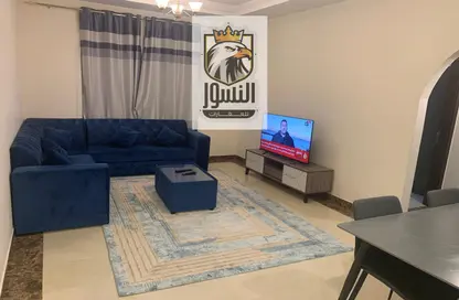 Apartment - 1 Bedroom - 2 Bathrooms for rent in Al Nafoora 1 building - Al Rawda 2 - Al Rawda - Ajman