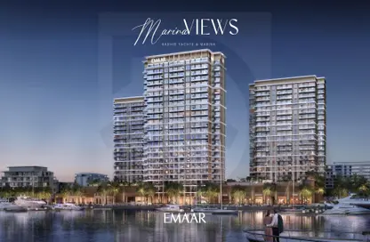 Apartment - 2 Bedrooms - 2 Bathrooms for sale in Marina Views - Mina Rashid - Dubai