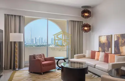 Hotel  and  Hotel Apartment - 1 Bedroom - 2 Bathrooms for rent in Marriott Executive Apartments - Al Jaddaf - Dubai