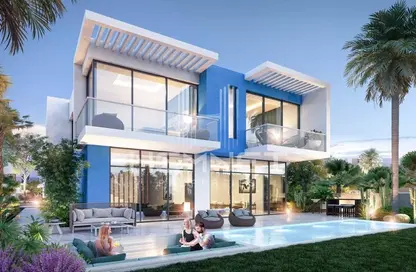 Villa - 6 Bedrooms - 7 Bathrooms for sale in Santorini - Damac Lagoons - Dubai