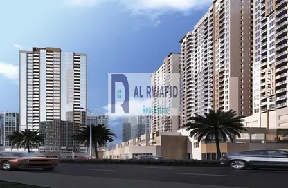 Apartment - 2 Bedrooms - 3 Bathrooms for sale in Ajman One Towers - Al Sawan - Ajman