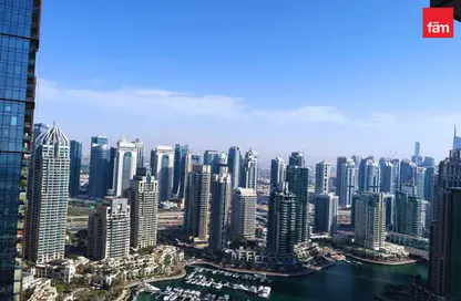 Apartment - 3 Bedrooms - 4 Bathrooms for rent in Damac Heights - Dubai Marina - Dubai