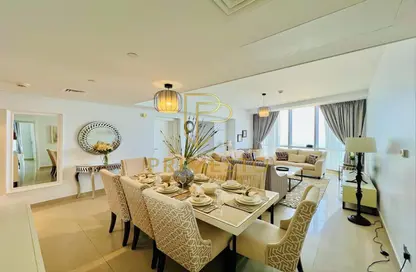 Apartment - 3 Bedrooms - 4 Bathrooms for rent in Etihad Tower 4 - Etihad Towers - Corniche Road - Abu Dhabi