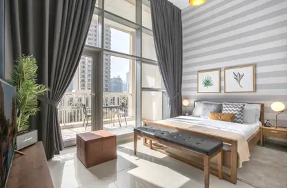 Apartment - Studio - 1 Bathroom for rent in 29 Burj Boulevard Tower 2 - 29 Burj Boulevard - Downtown Dubai - Dubai