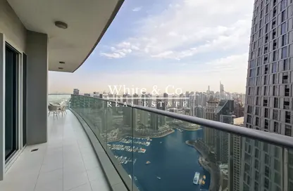 Apartment - 3 Bedrooms - 4 Bathrooms for rent in Damac Heights - Dubai Marina - Dubai