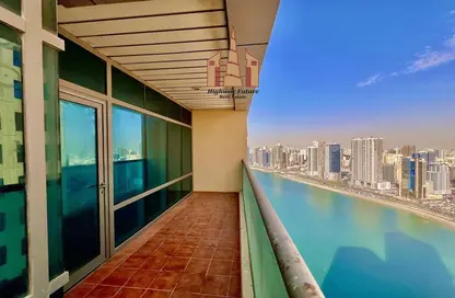 Apartment - 1 Bedroom - 2 Bathrooms for rent in Al Mamzar - Sharjah - Sharjah