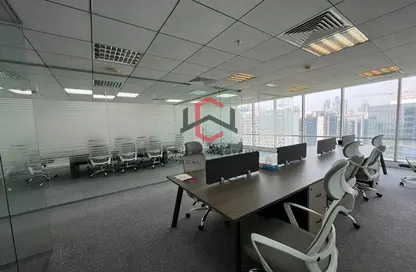 Office Space - Studio - 2 Bathrooms for rent in Sobha Sapphire - Business Bay - Dubai