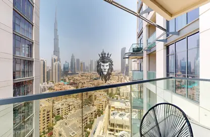 Apartment - 1 Bedroom - 1 Bathroom for rent in Bellevue Tower 2 - Bellevue Towers - Downtown Dubai - Dubai