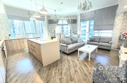 Apartment - 2 Bedrooms - 2 Bathrooms for rent in The Torch - Dubai Marina - Dubai