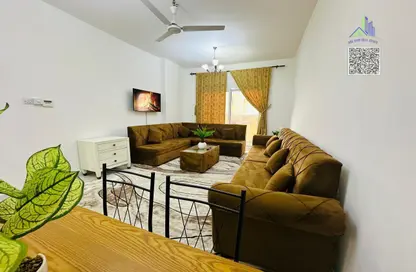 Apartment - 1 Bedroom - 2 Bathrooms for rent in Uzair Building - Al Rawda 3 - Al Rawda - Ajman