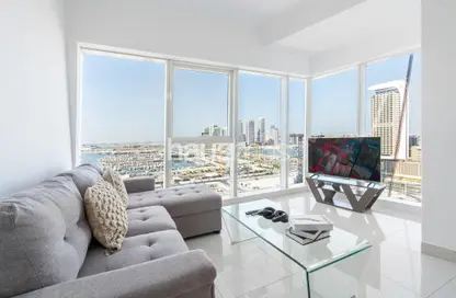 Apartment - 2 Bedrooms - 3 Bathrooms for rent in Damac Heights - Dubai Marina - Dubai