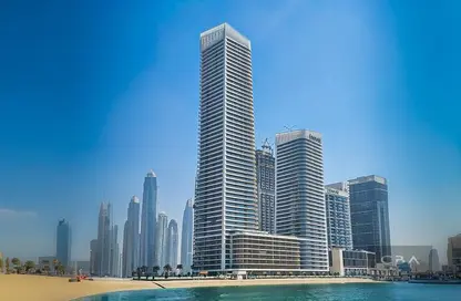 Apartment - 1 Bedroom - 1 Bathroom for sale in Grand Bleu Tower 2 - EMAAR Beachfront - Dubai Harbour - Dubai