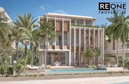 Villa - 6 Bedrooms for sale in Palm Jebel Ali Frond M - Palm Jebel Ali - Dubai