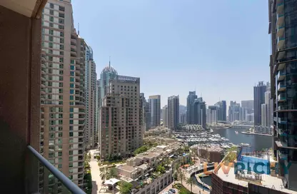 Apartment - 2 Bedrooms - 2 Bathrooms for sale in Marina Heights - Dubai Marina - Dubai