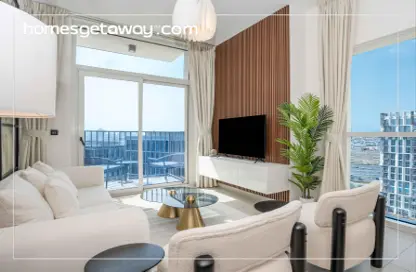 Living Room image for: Apartment - 2 Bedrooms - 1 Bathroom for rent in Dubai Hills Estate - Dubai, Image 1